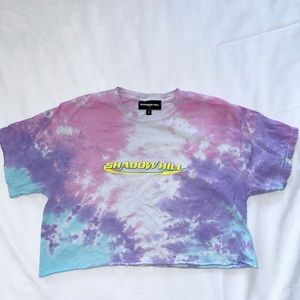 Shadow hill cropped t shirt